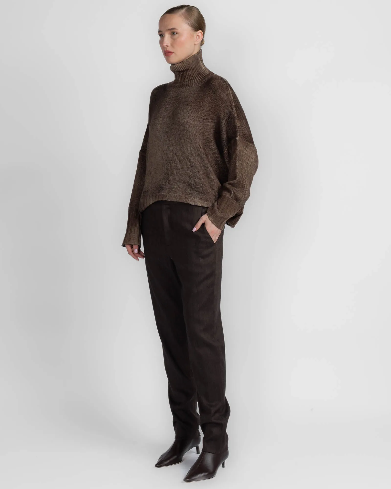 Paint High Neck Sweater sold by TNT Fashion product image thumbnail 5