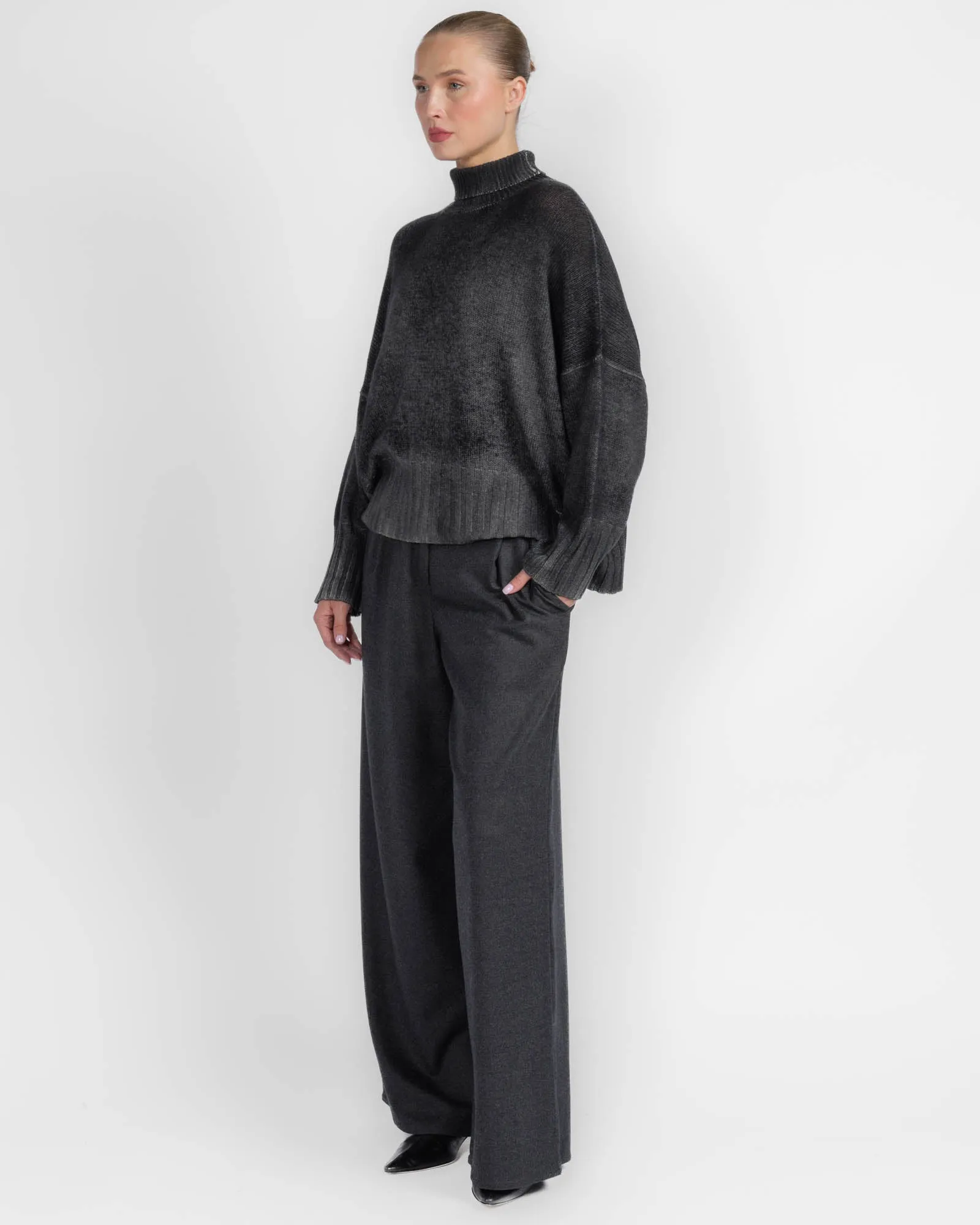 Paint High Neck Sweater sold by TNT Fashion product image thumbnail 4