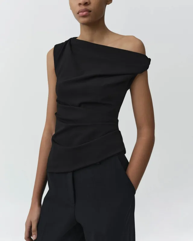Zerra Drape Top made by Simkhai
