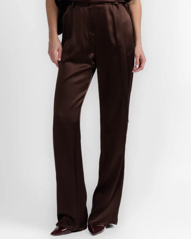 Belted Pant made by LAPOINTE