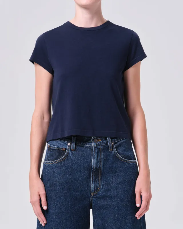 Adine Shrunken T-Shirt made by Agolde