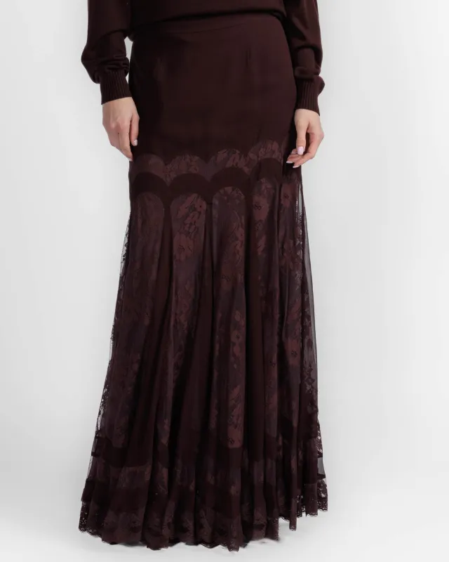 Valentine Panel Skirt made by Zimmermann
