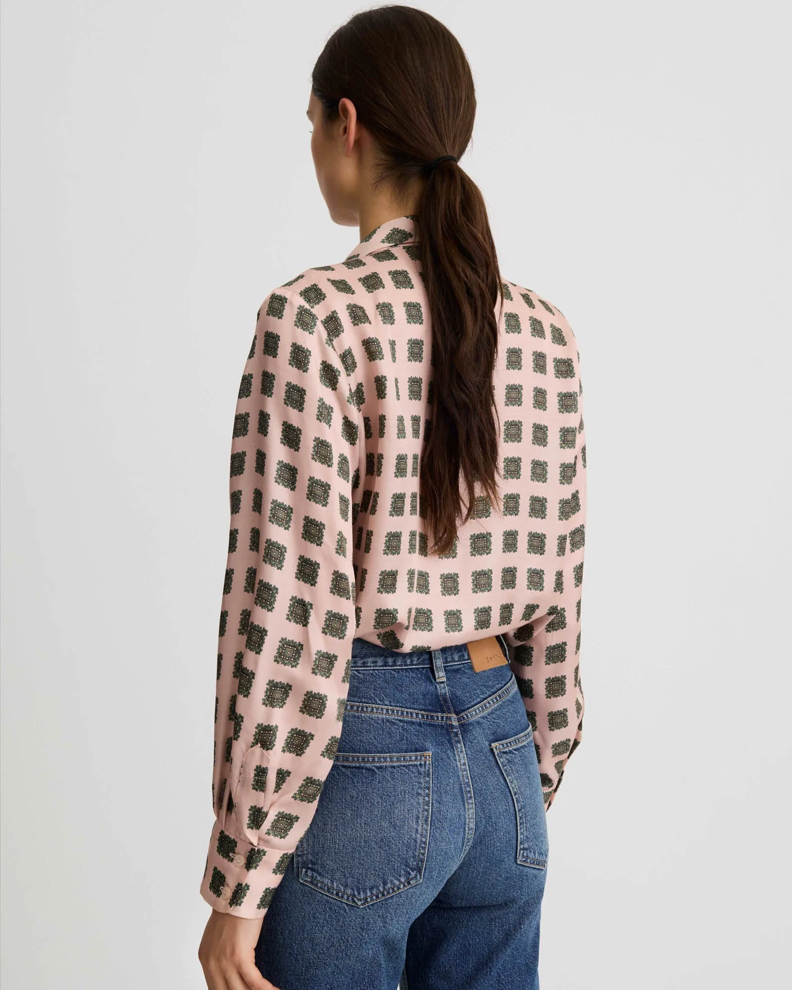 V-Necktie Blouse sold by TNT Fashion product image thumbnail 2