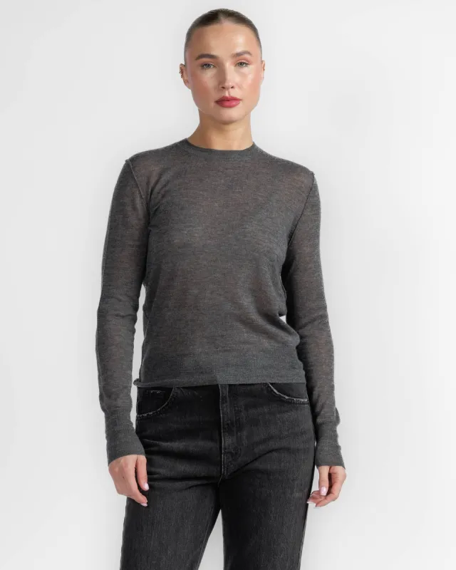 Reversed Seam Sweater made by Autumn Cashmere