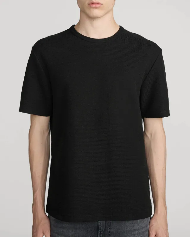 Jacquard Stripe T-Shirt made by Frame Denim