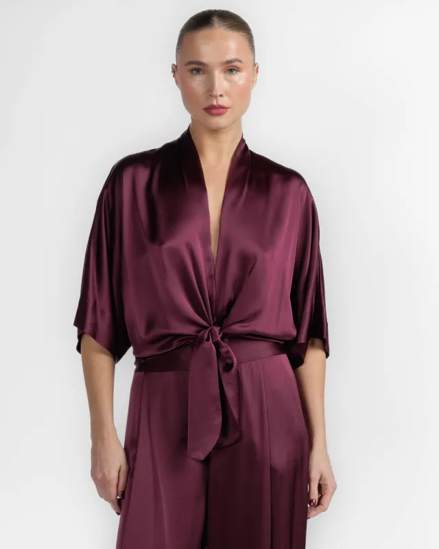 Dolman Tie Blouse made by The Sei