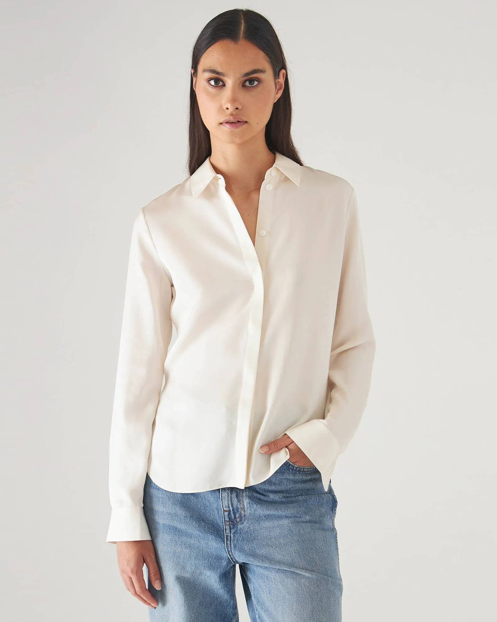 Silk Classic Shirt sold by TNT Fashion