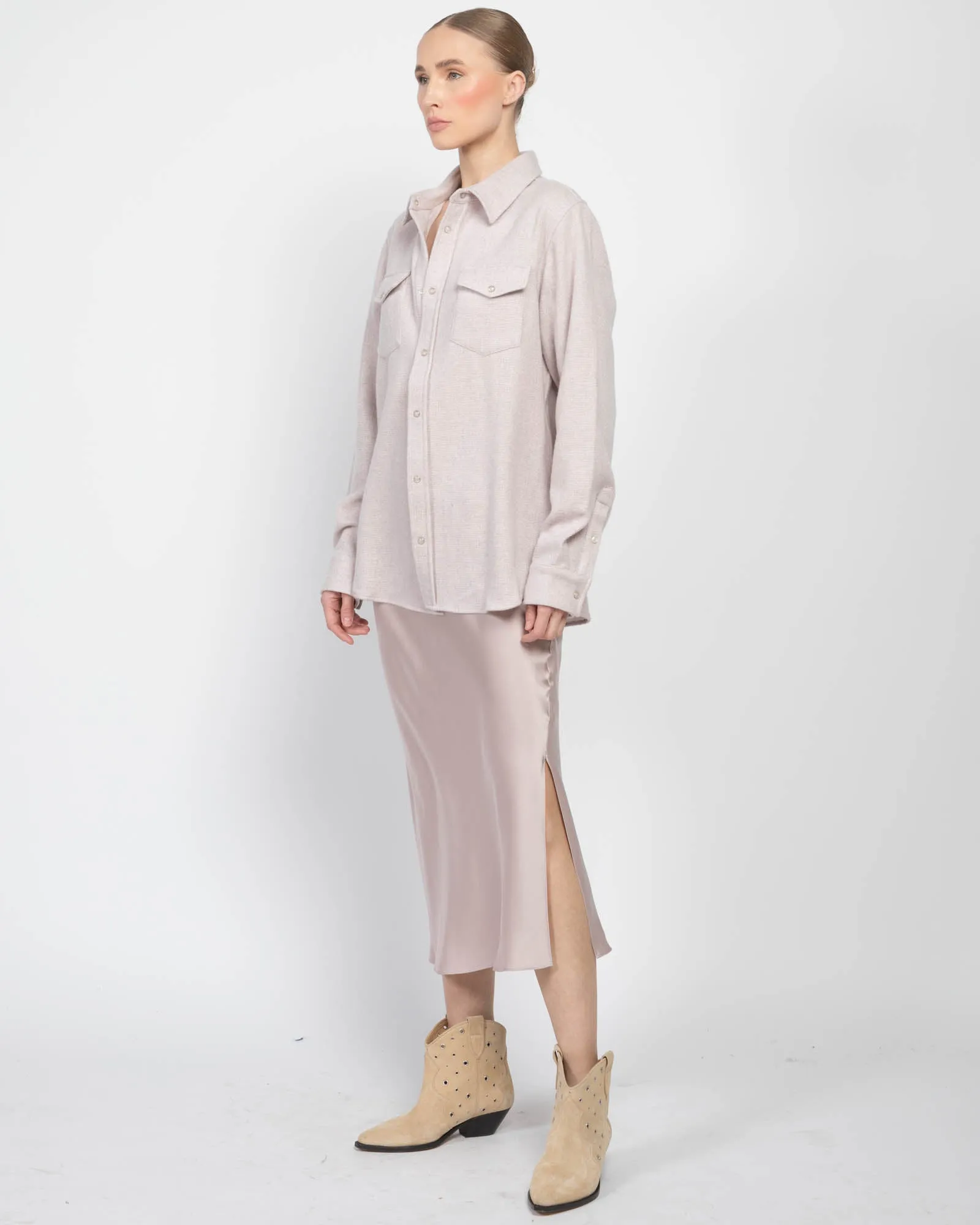 Melange Shirt sold by TNT Fashion product image thumbnail 5