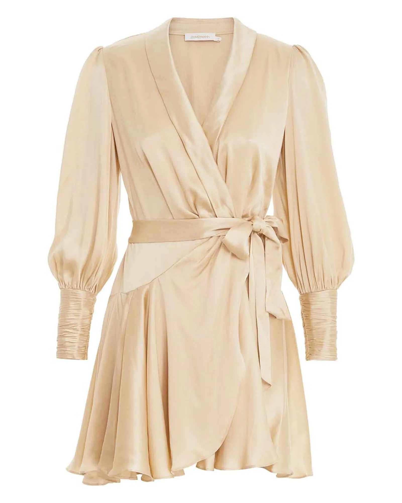 Silk Wrap Mini Dress sold by TNT Fashion product image thumbnail 5