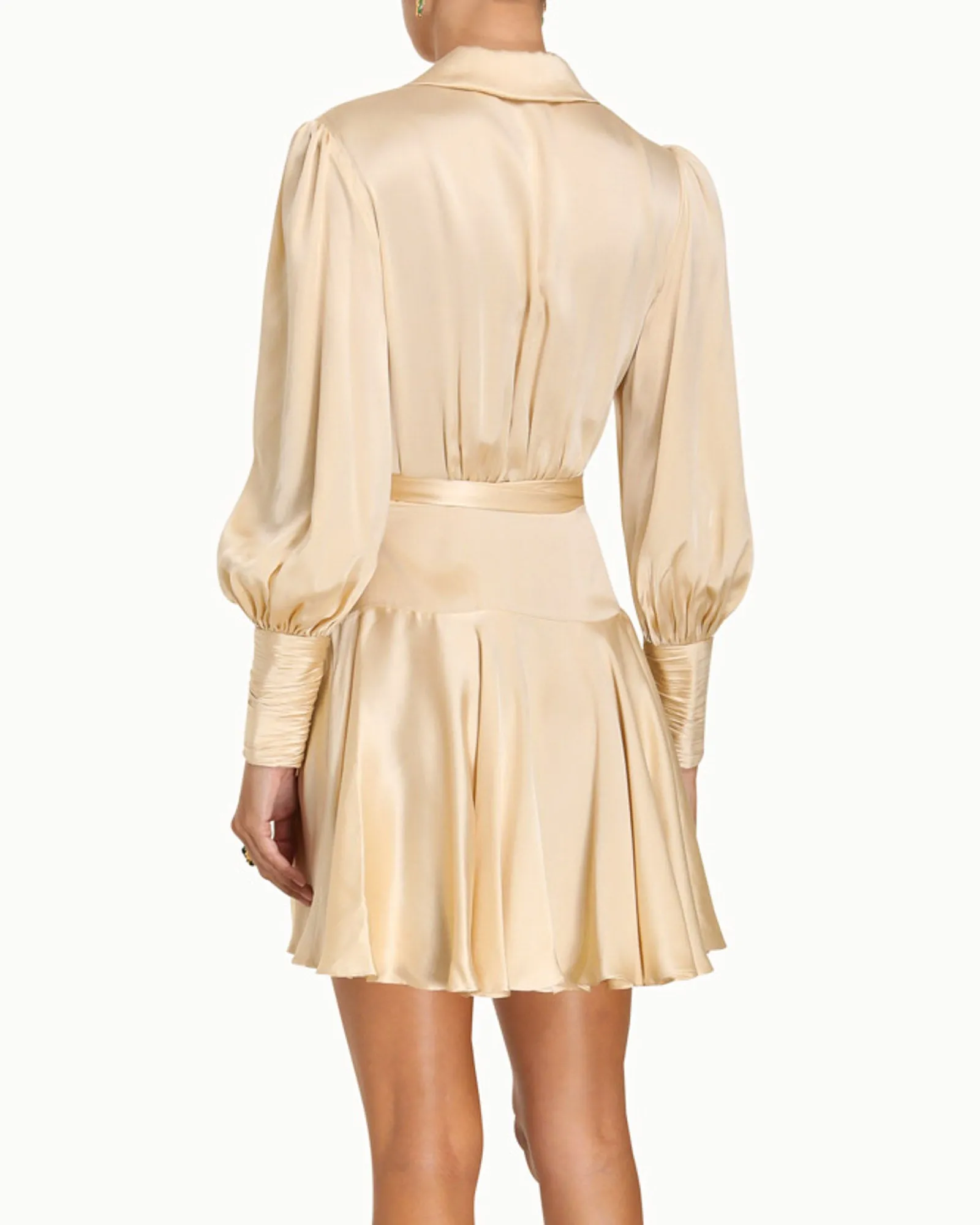 Silk Wrap Mini Dress sold by TNT Fashion product image thumbnail 2