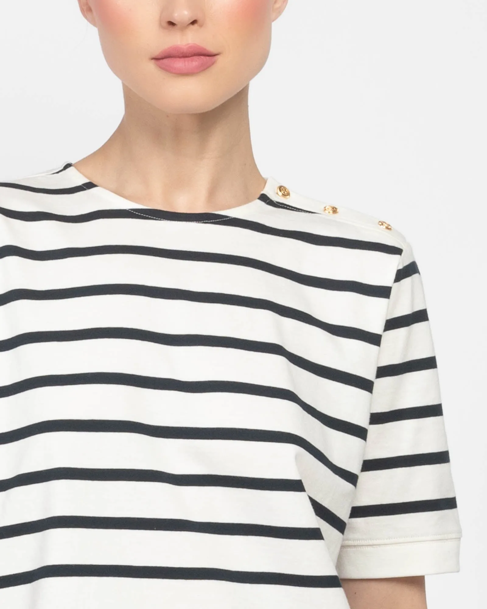 Button Detail Tee sold by TNT Fashion product image thumbnail 5