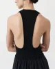 Plunge Neck Dress sold by TNT Fashion