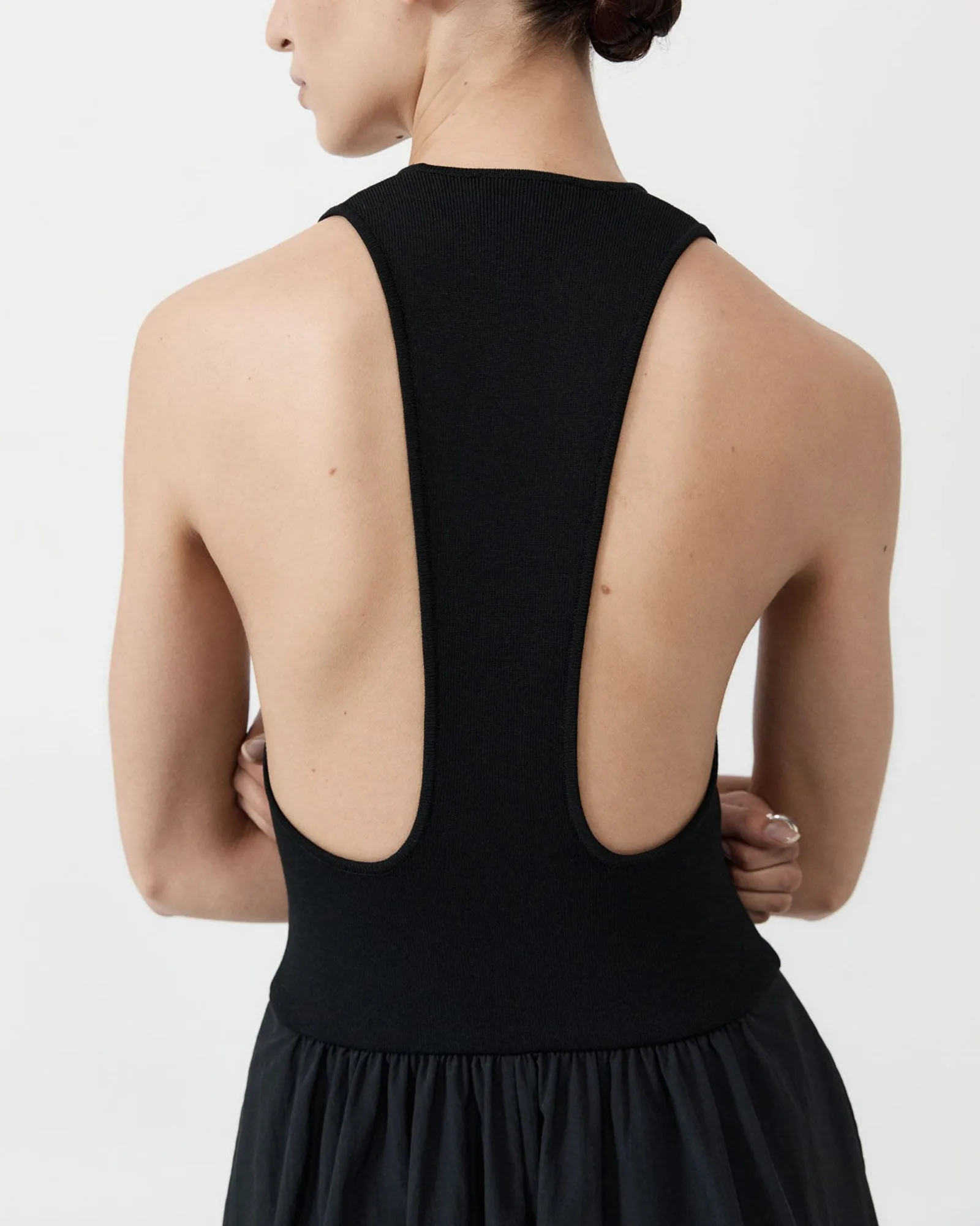 Plunge Neck Dress sold by TNT Fashion product image thumbnail 4