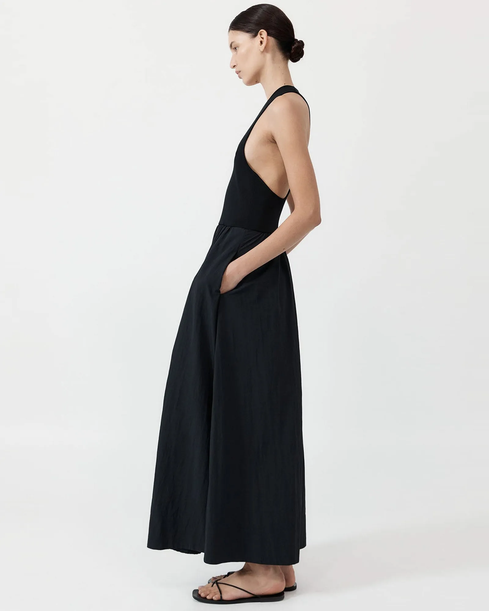 Plunge Neck Dress sold by TNT Fashion product image thumbnail 3