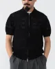 Zip Knit Mesh Polo sold by TNT Fashion