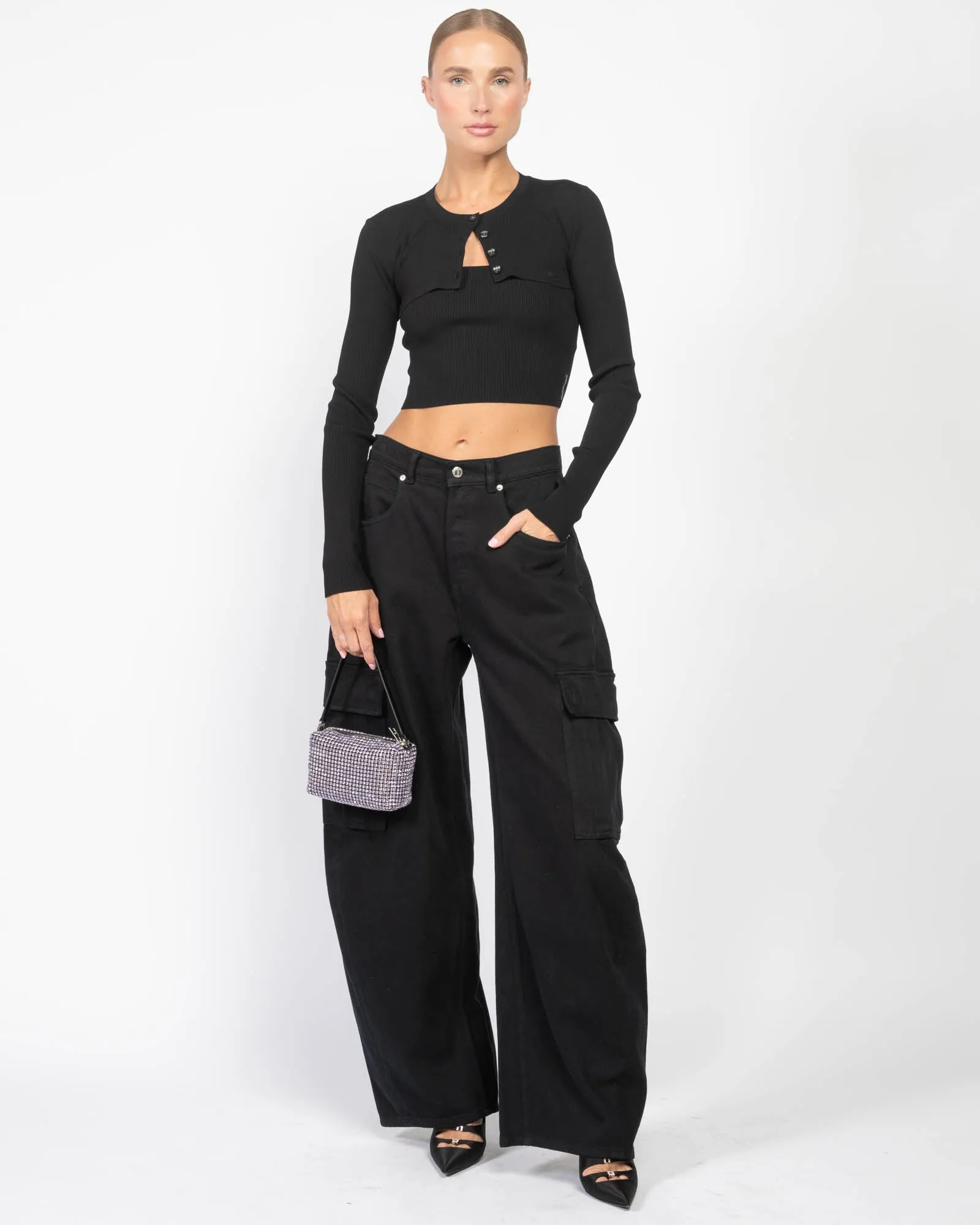 Crop Cardigan sold by TNT Fashion product image thumbnail 2