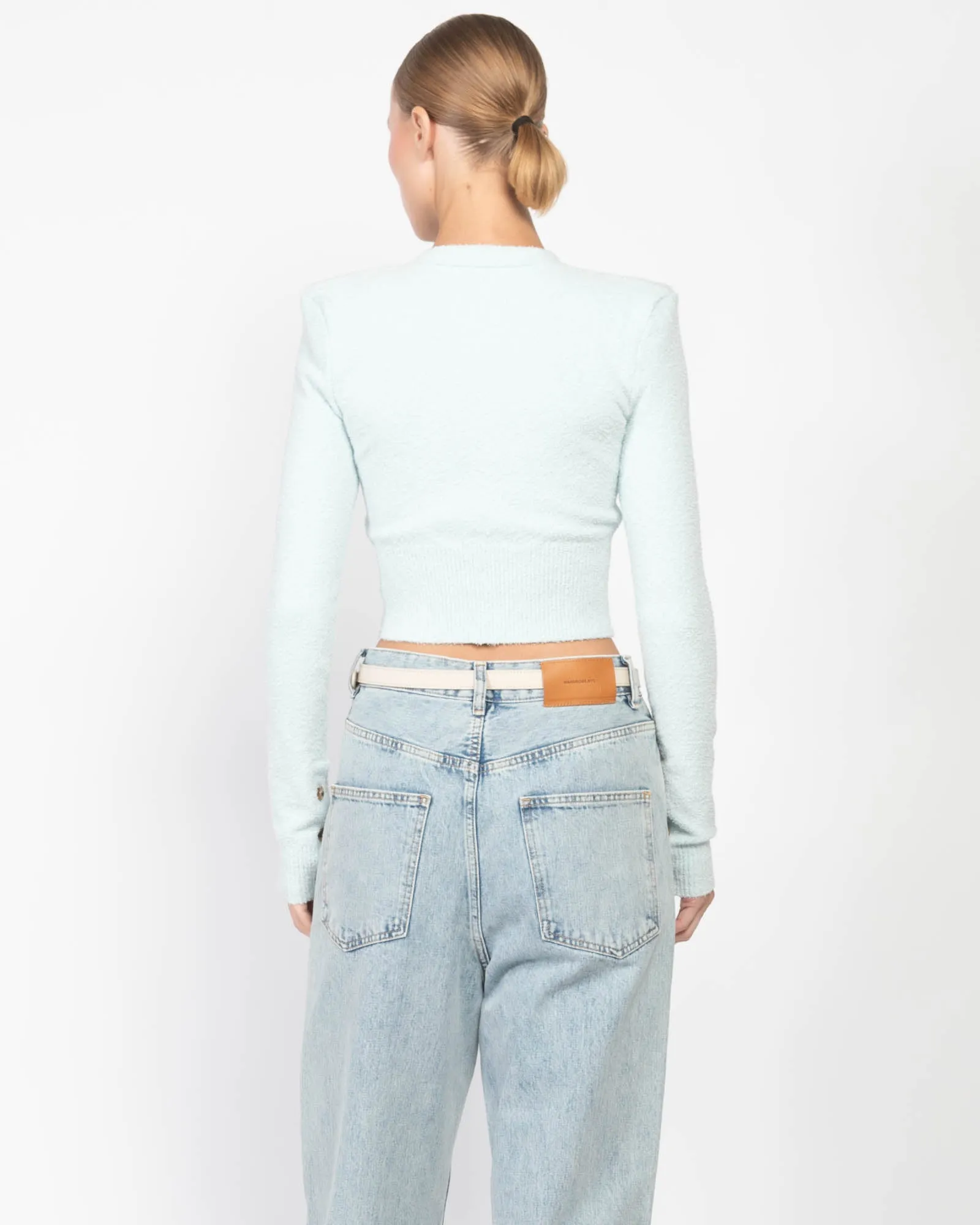 Knit Crop Cardigan sold by TNT Fashion product image thumbnail 3