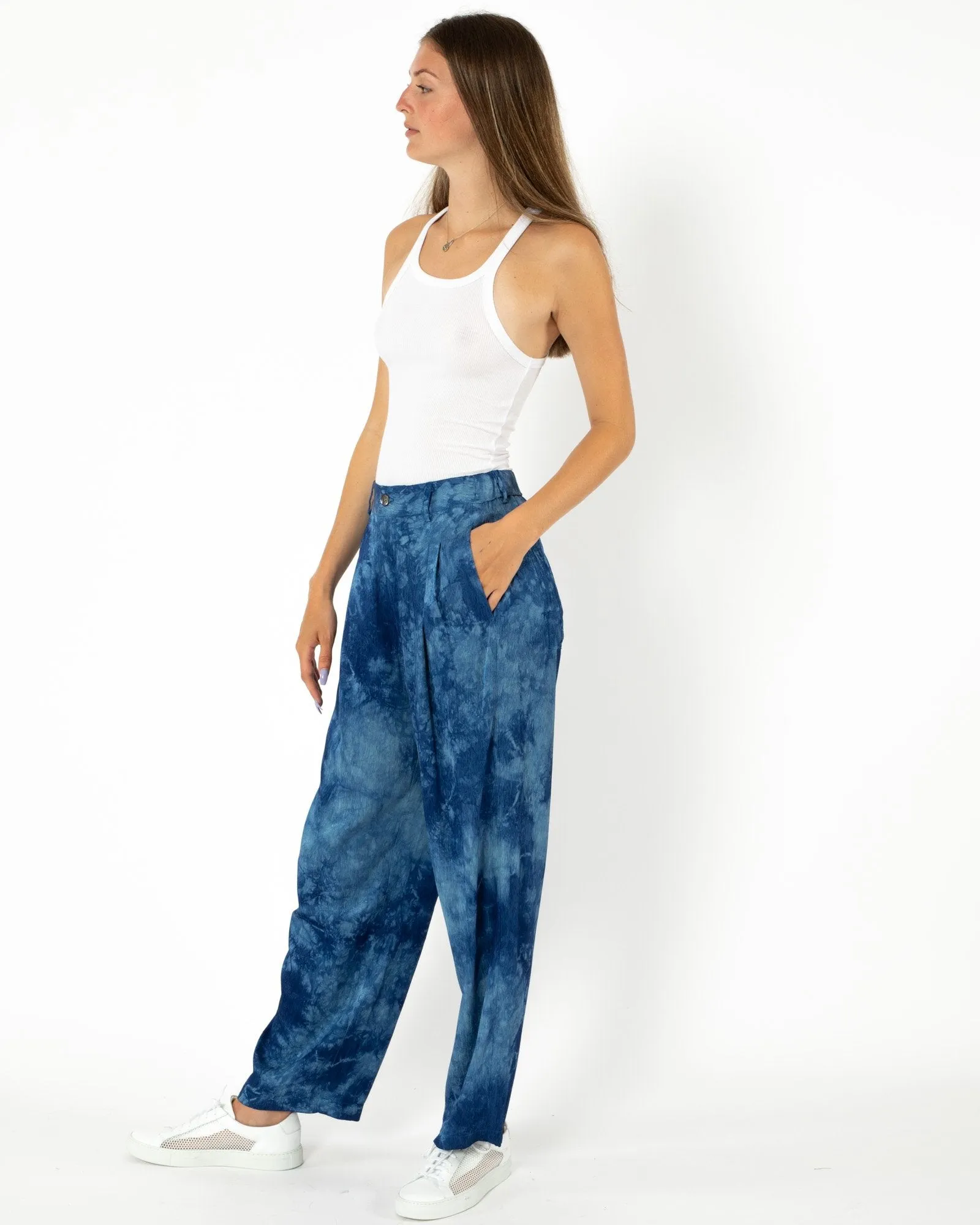 Tie Dye Pleated Pants sold by TNT Fashion product image thumbnail 4