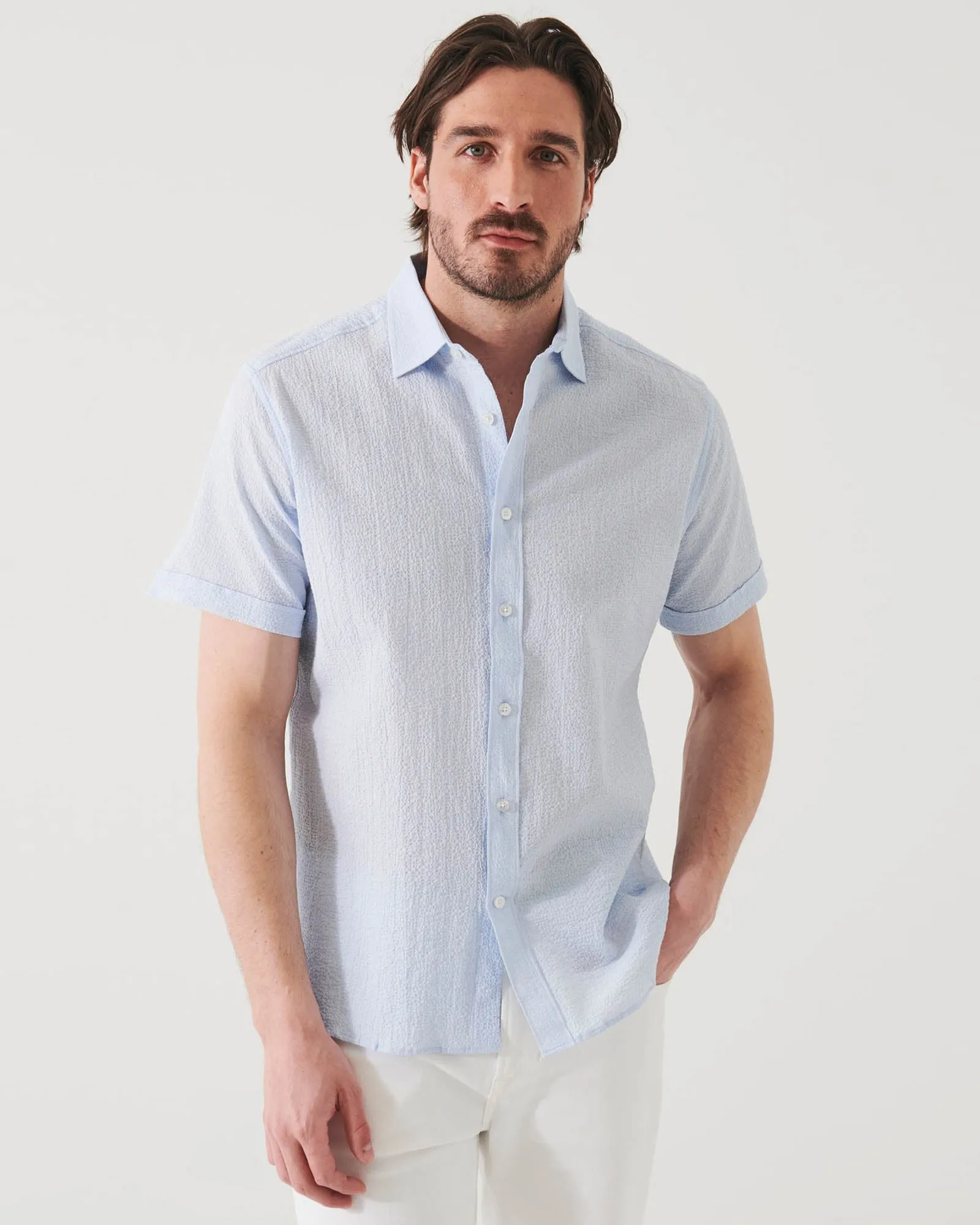 Seersucker Shirt sold by TNT Fashion