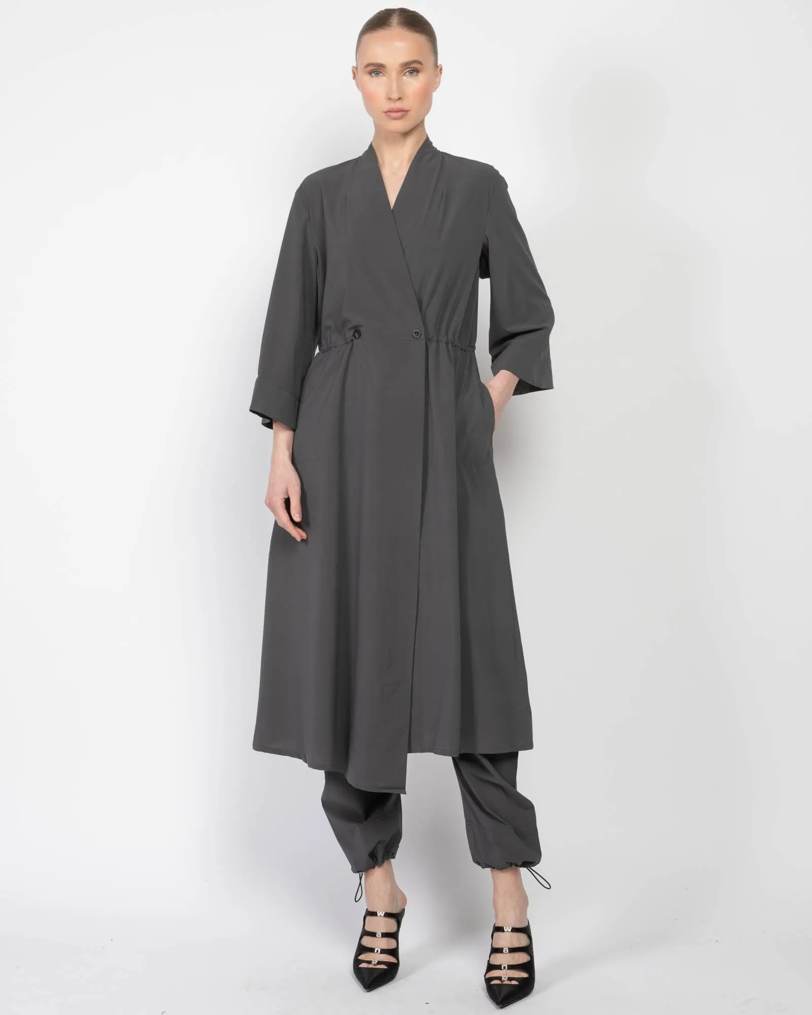 Kimono Sleeve Coat Dress sold by TNT Fashion