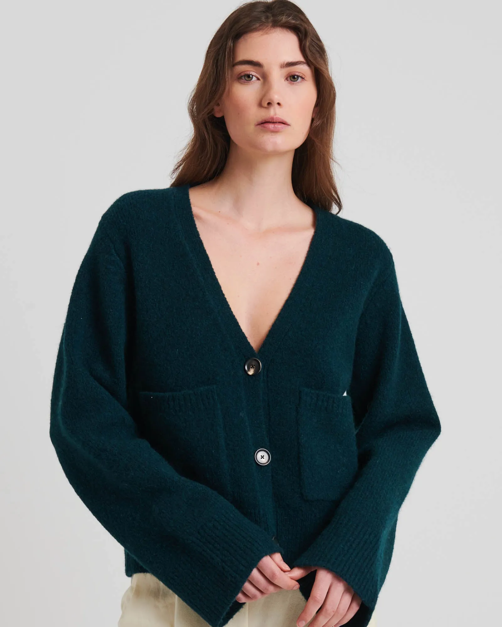 Wool Yak Cardigan sold by TNT Fashion product image thumbnail 3
