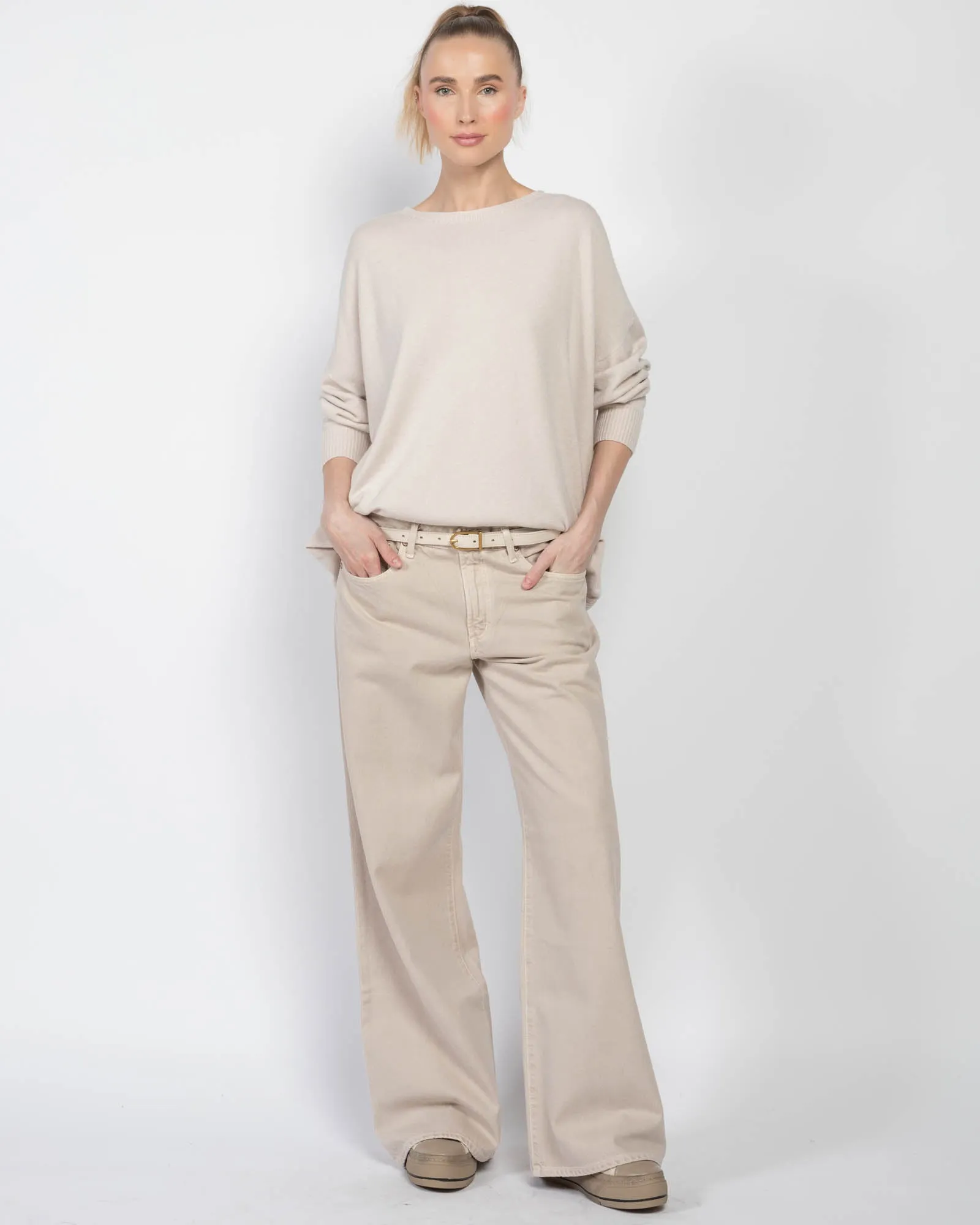 Boyfriend Crewneck Sweater sold by TNT Fashion