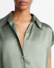 Cap Sleeve Ruched Blouse sold by TNT Fashion