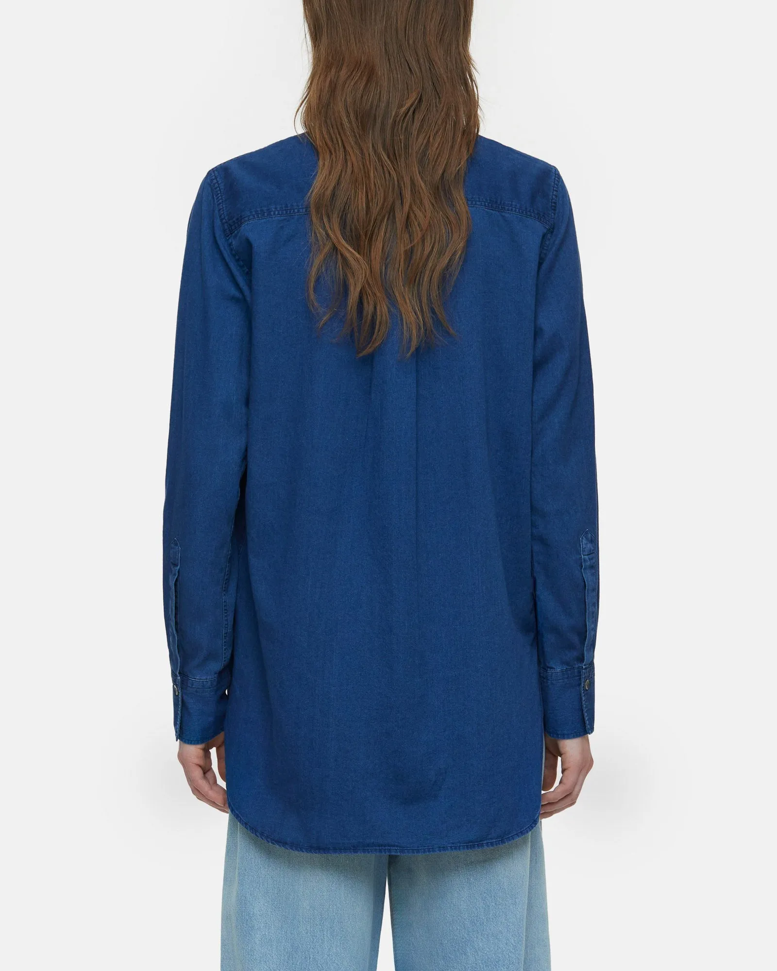 Boyfriend Denim Shirt sold by TNT Fashion product image thumbnail 3