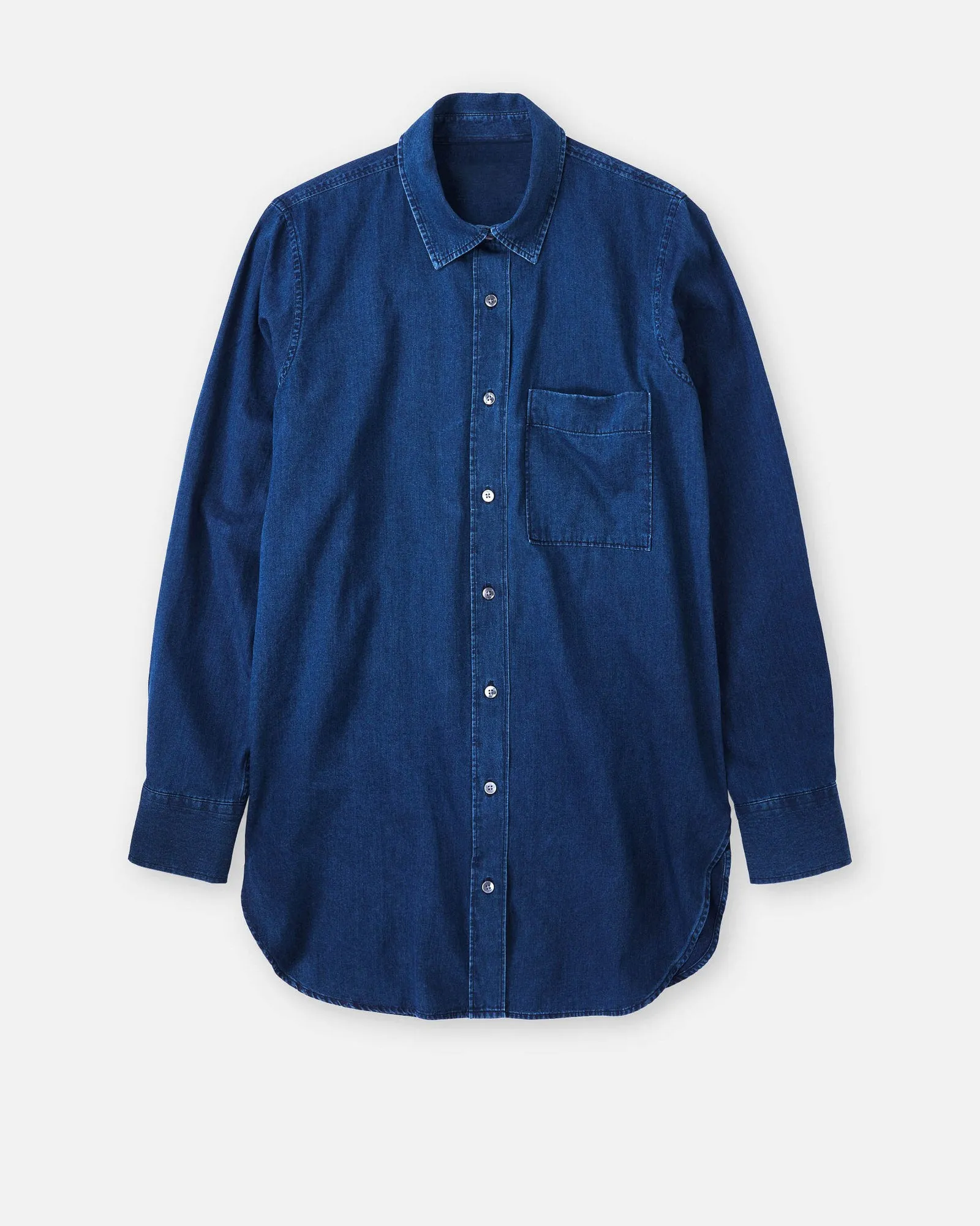 Boyfriend Denim Shirt sold by TNT Fashion product image thumbnail 5