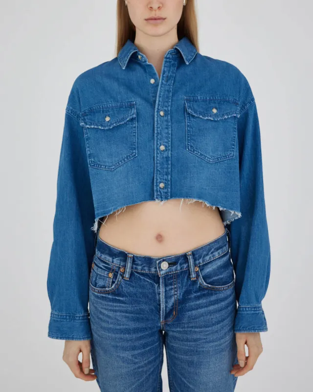 Nashboro Crop Shirt sold by TNT Fashion