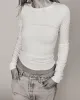 Long Sleeve Fitted Top sold by TNT Fashion