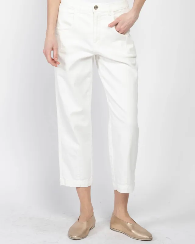 Denim Pleat Trousers sold by TNT Fashion