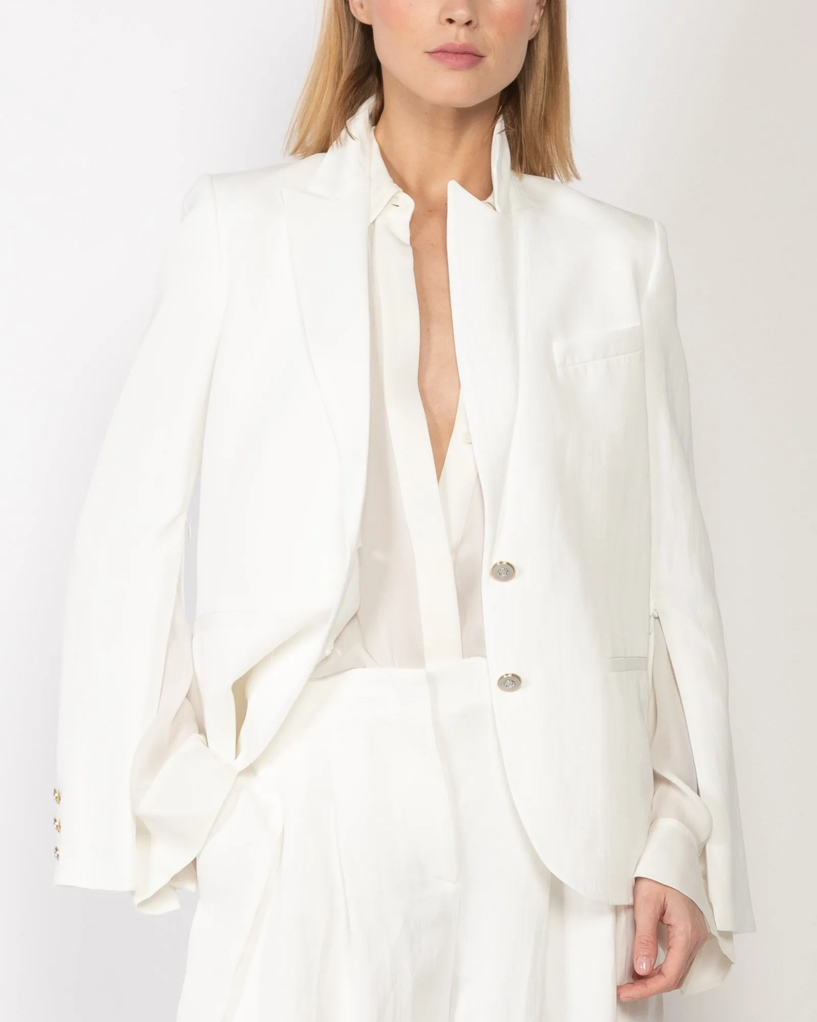 Boyfriend Blazer With Zipper sold by TNT Fashion product image thumbnail 5