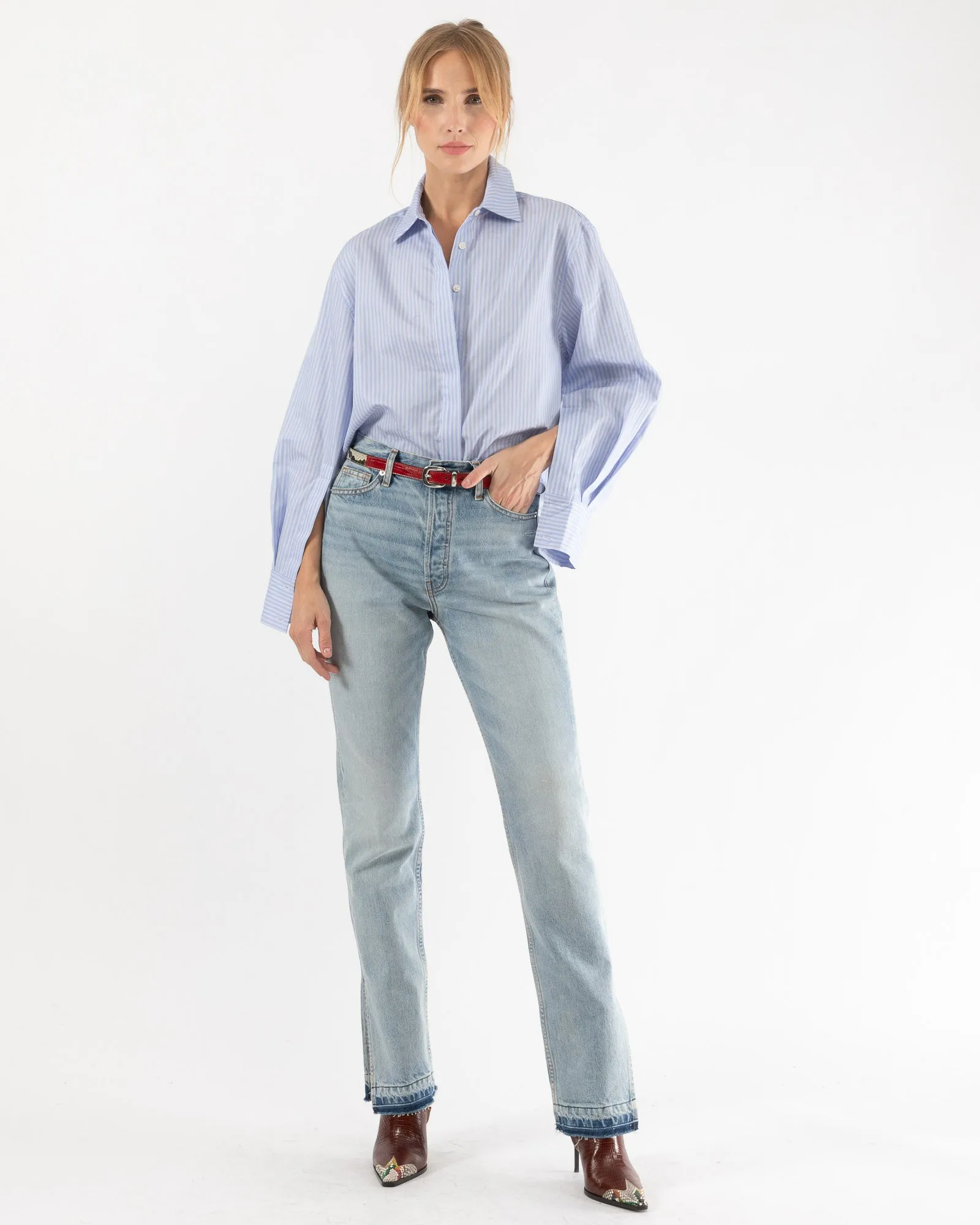 Renata Crop Shirt sold by TNT Fashion product image thumbnail 2
