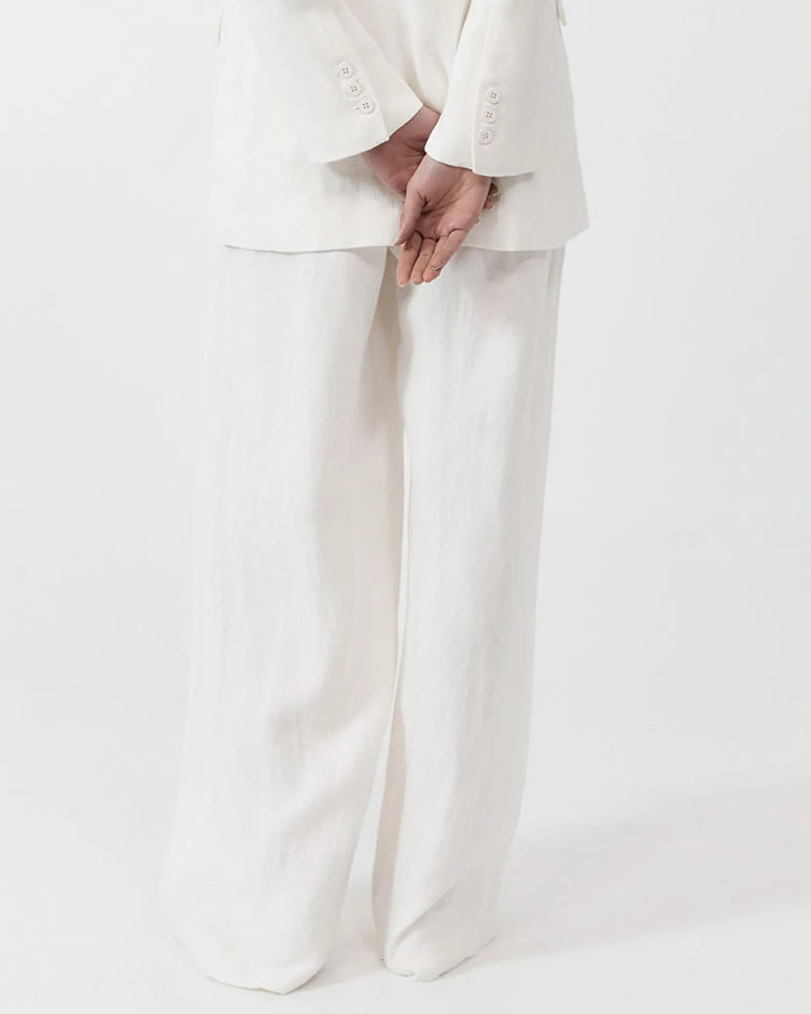 Tailored Linen Pants sold by TNT Fashion product image thumbnail 3