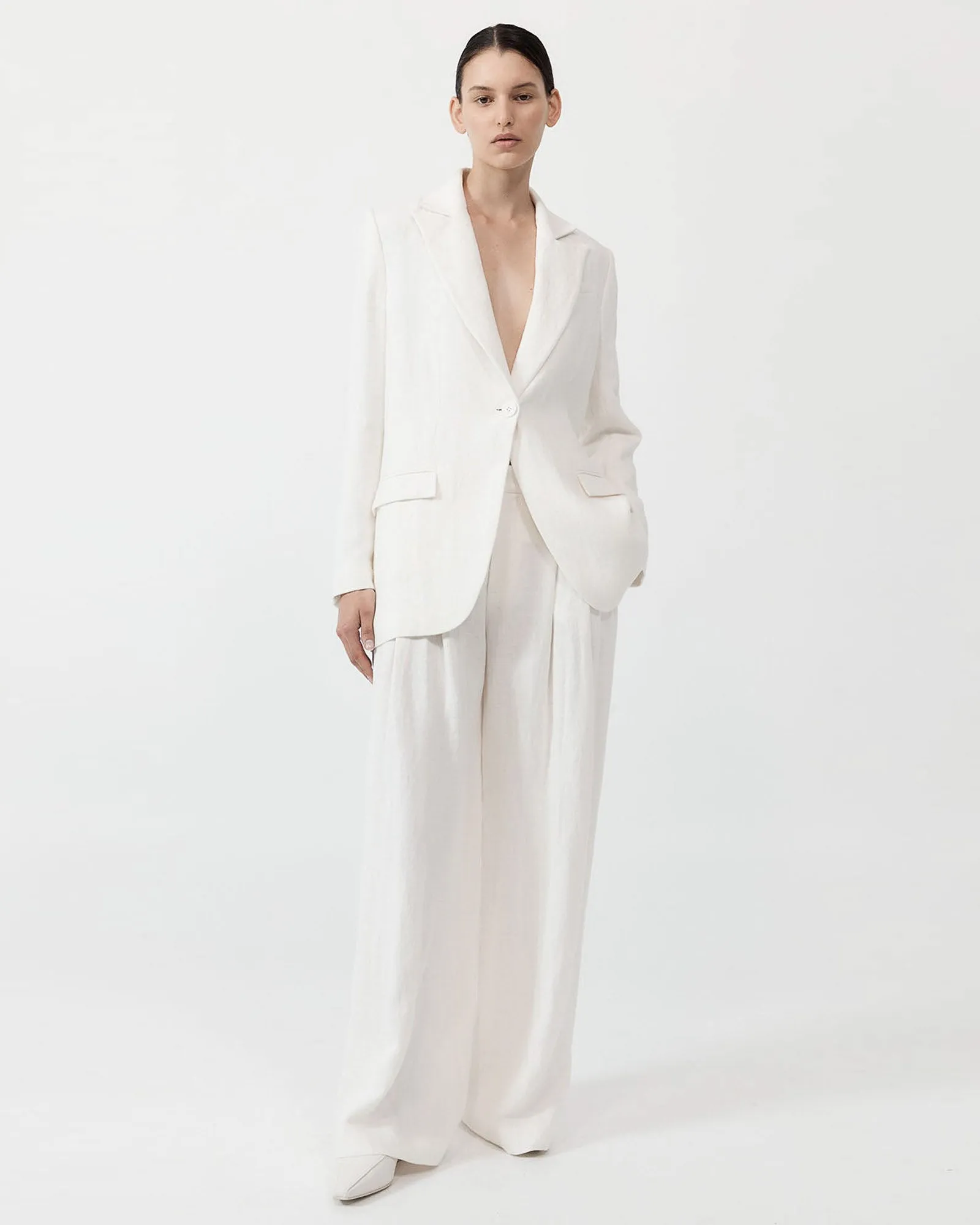 Tailored Linen Pants sold by TNT Fashion product image thumbnail 2