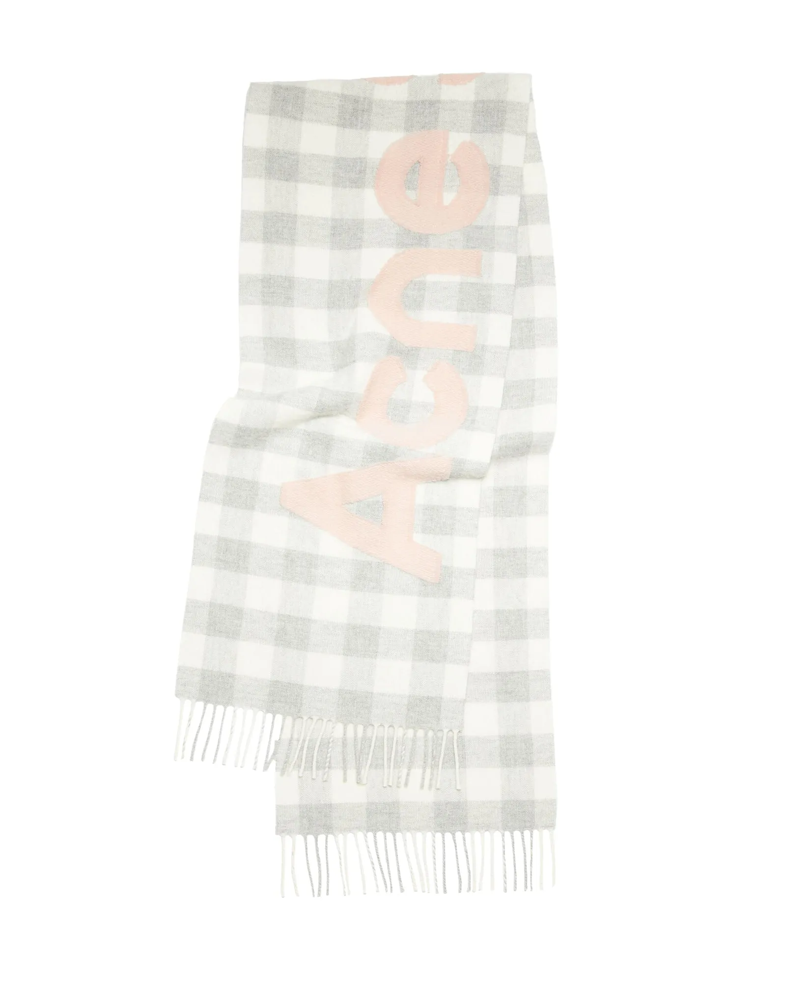 Checked Logo Scarf sold by TNT Fashion