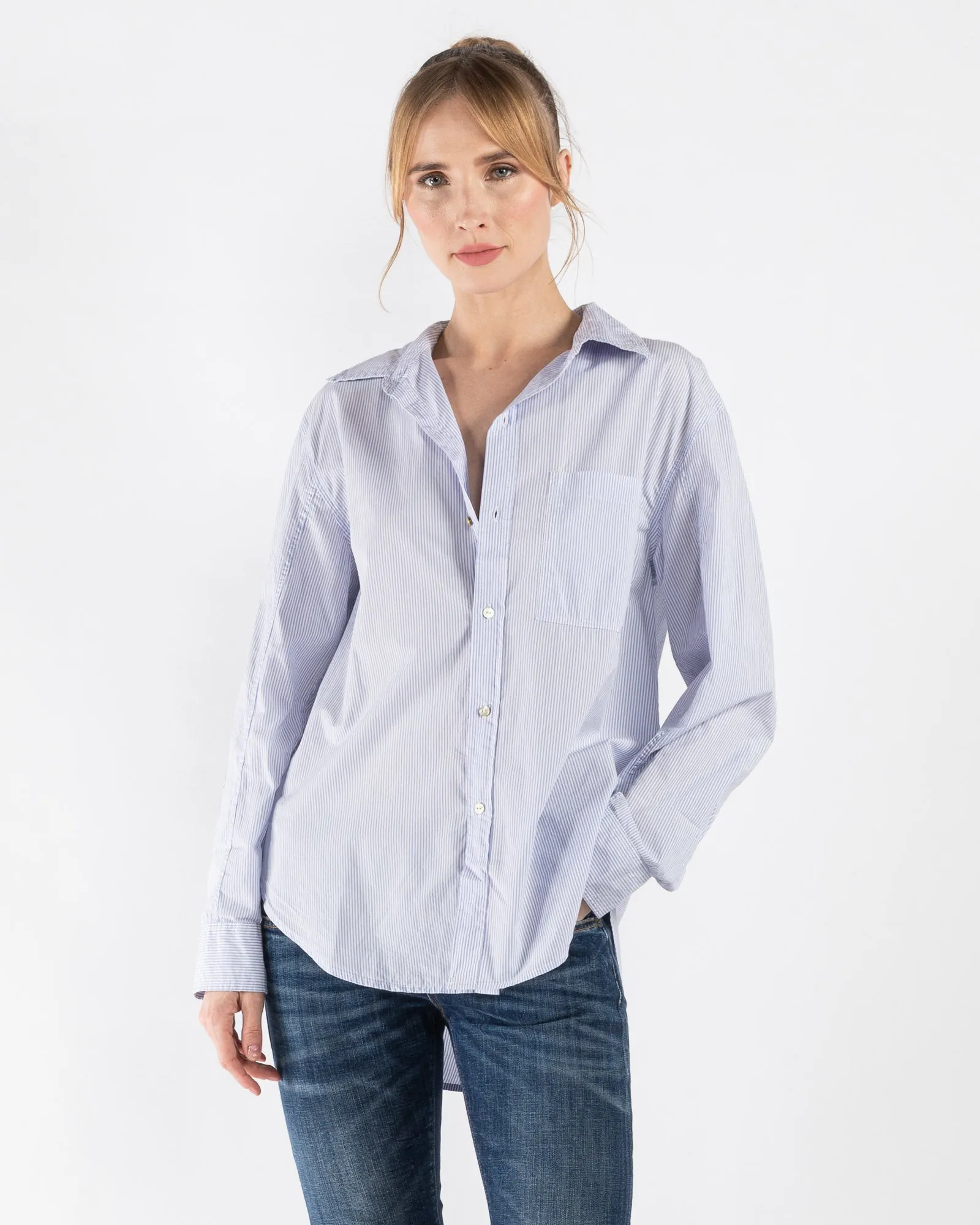 Stripe Ruth Shirt sold by TNT Fashion