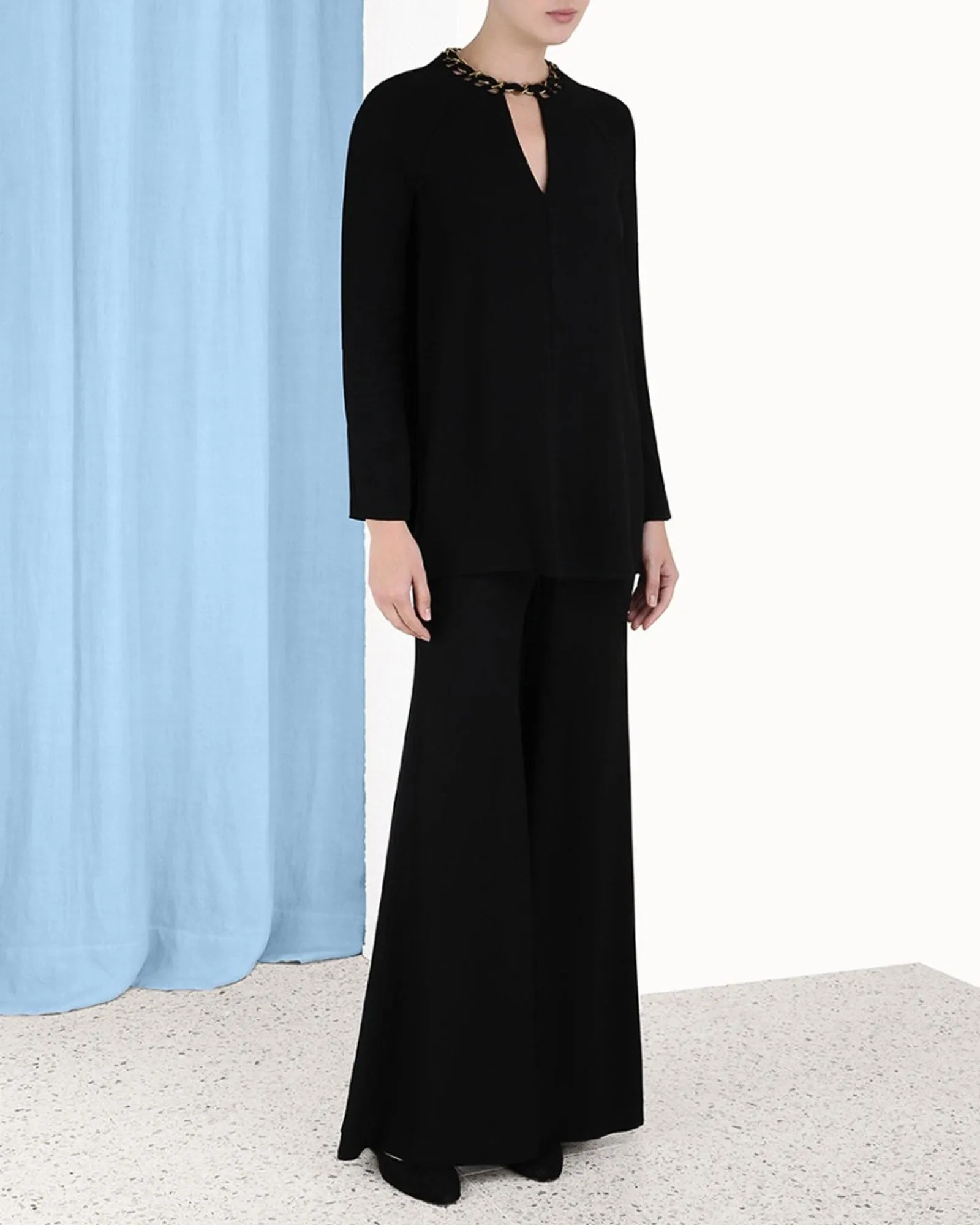 Chain Embellished Tunic Top sold by TNT Fashion product image thumbnail 4