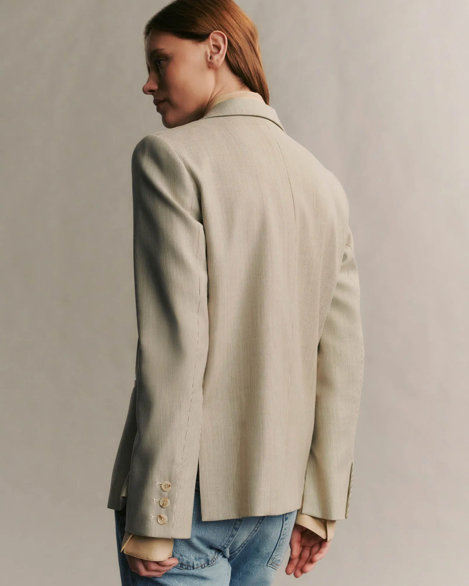 Boyfriend Blazer With Zippers sold by TNT Fashion product image thumbnail 3