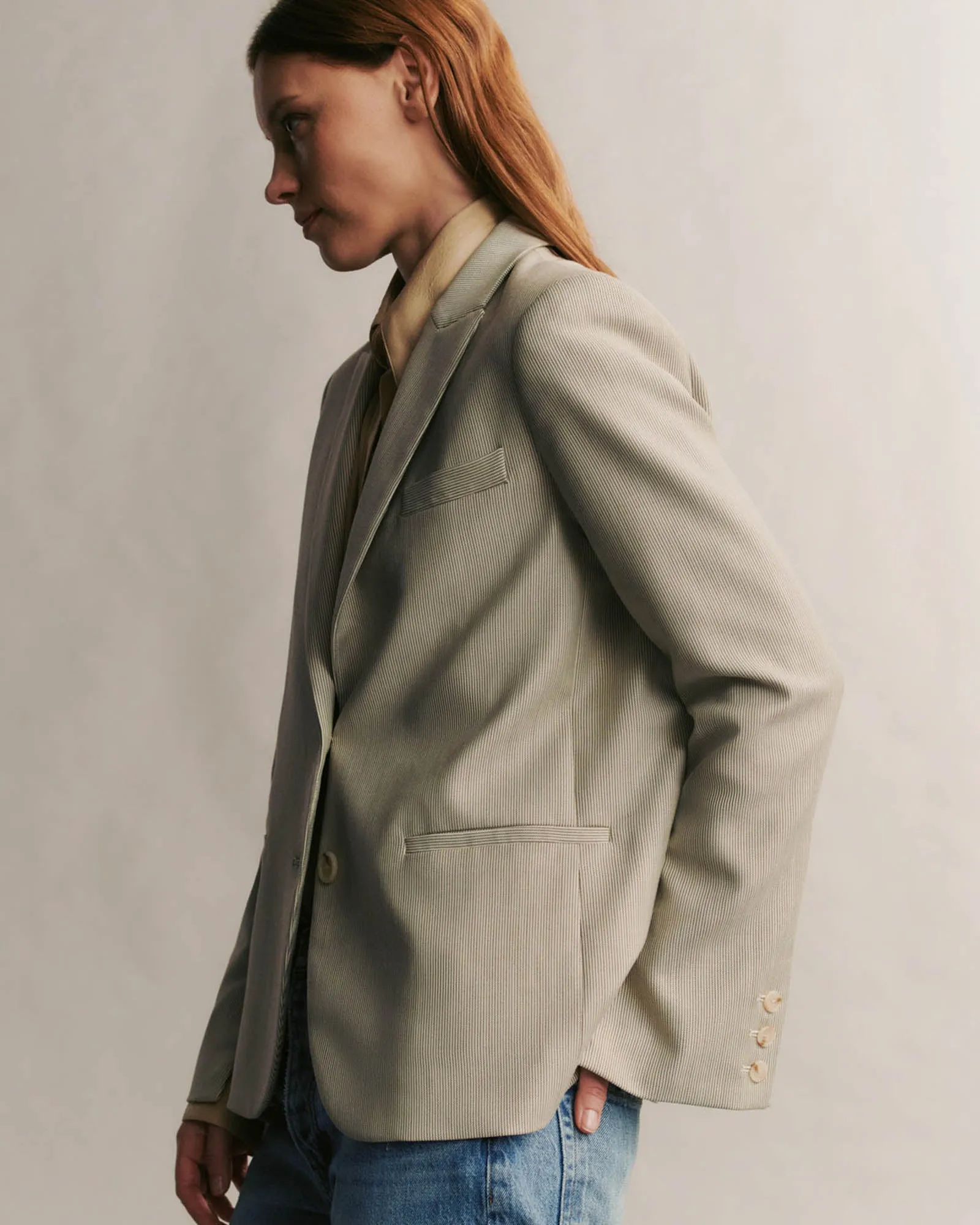 Boyfriend Blazer With Zippers sold by TNT Fashion product image thumbnail 5