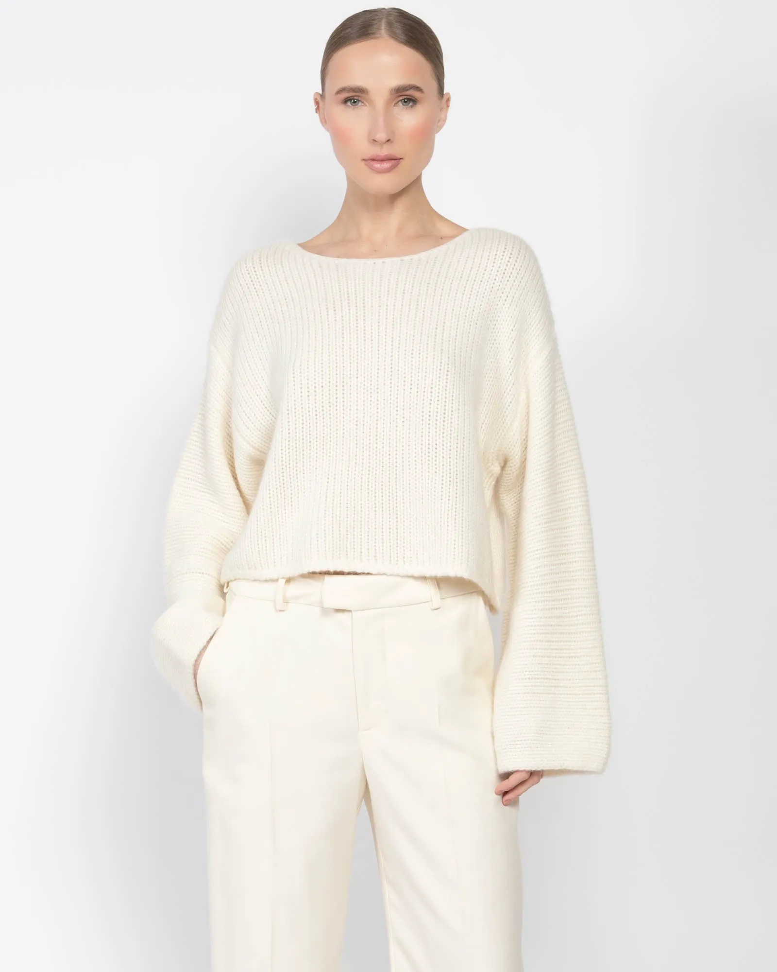 Navi Open Knit Sweater sold by TNT Fashion