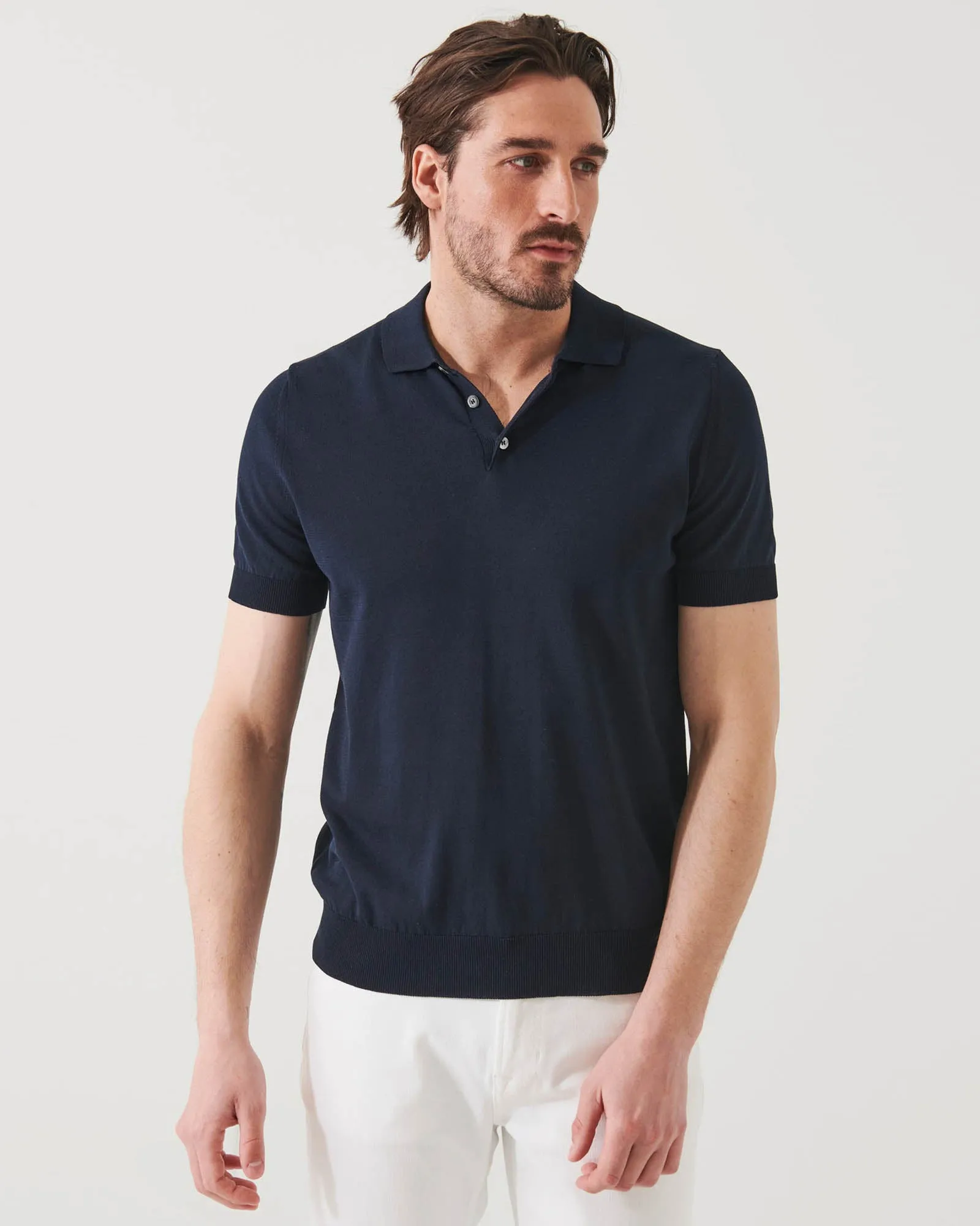 Mercerized Button Polo sold by TNT Fashion