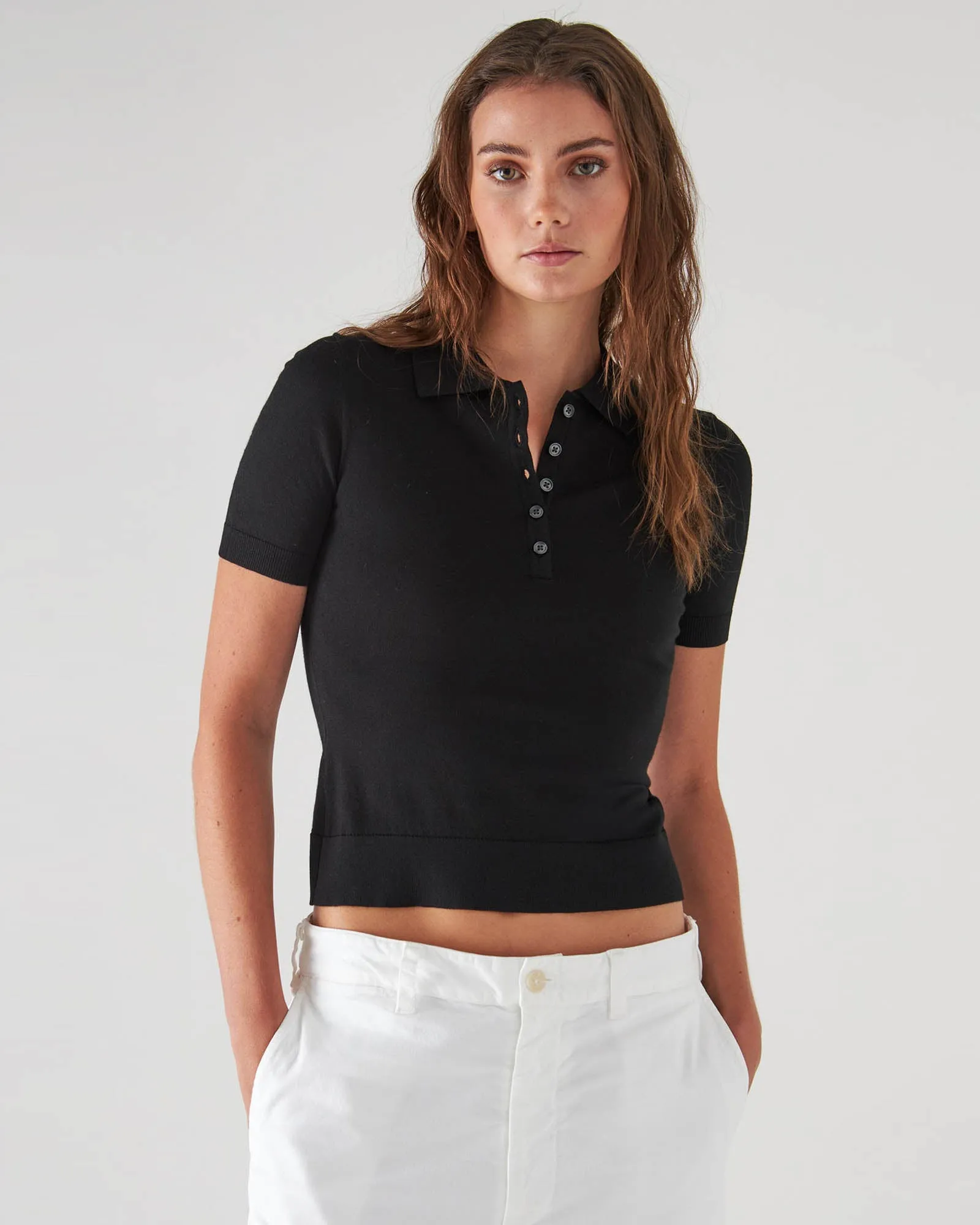 XFine Merino Polo sold by TNT Fashion