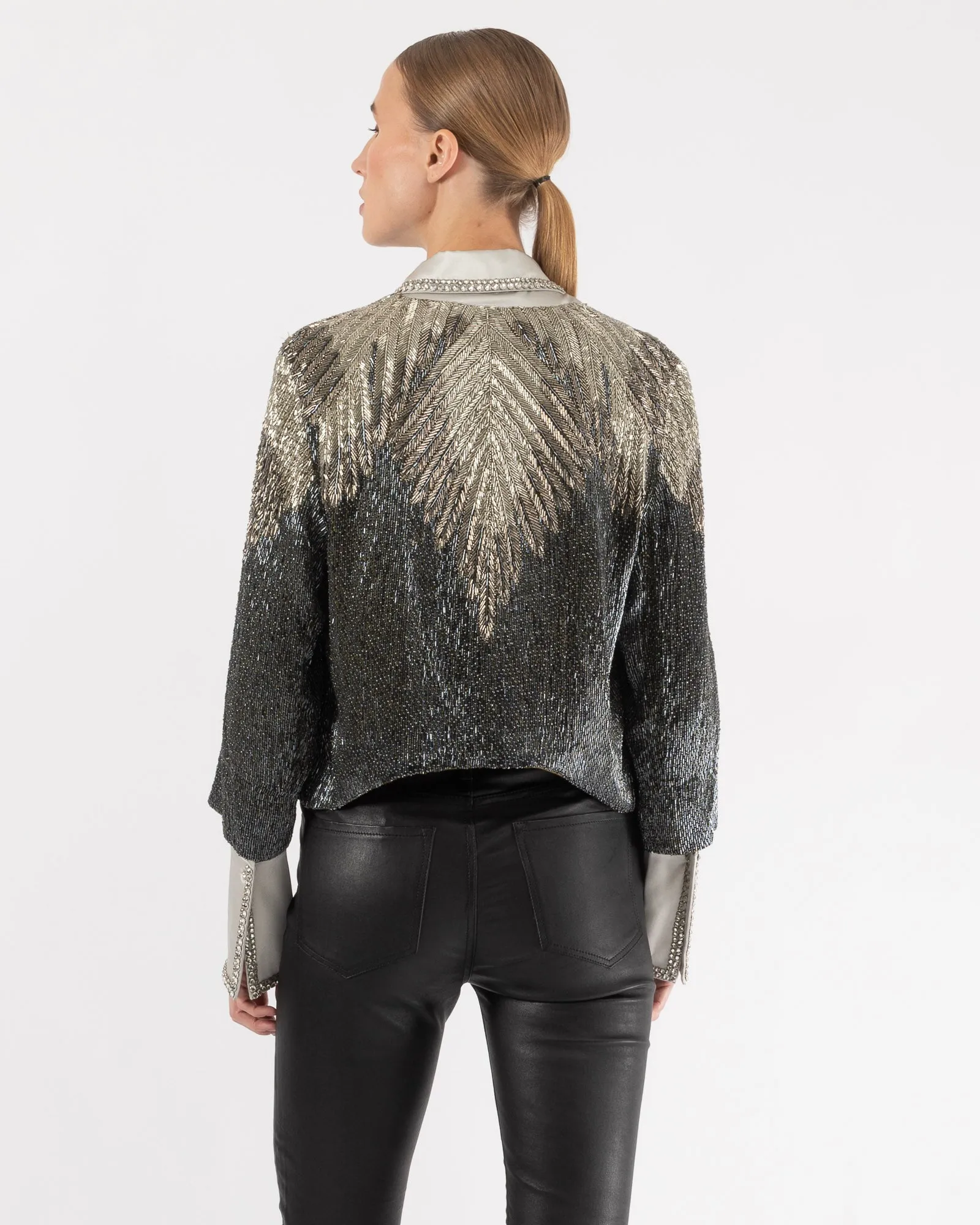 She Talks To Angels Jacket sold by TNT Fashion product image thumbnail 4