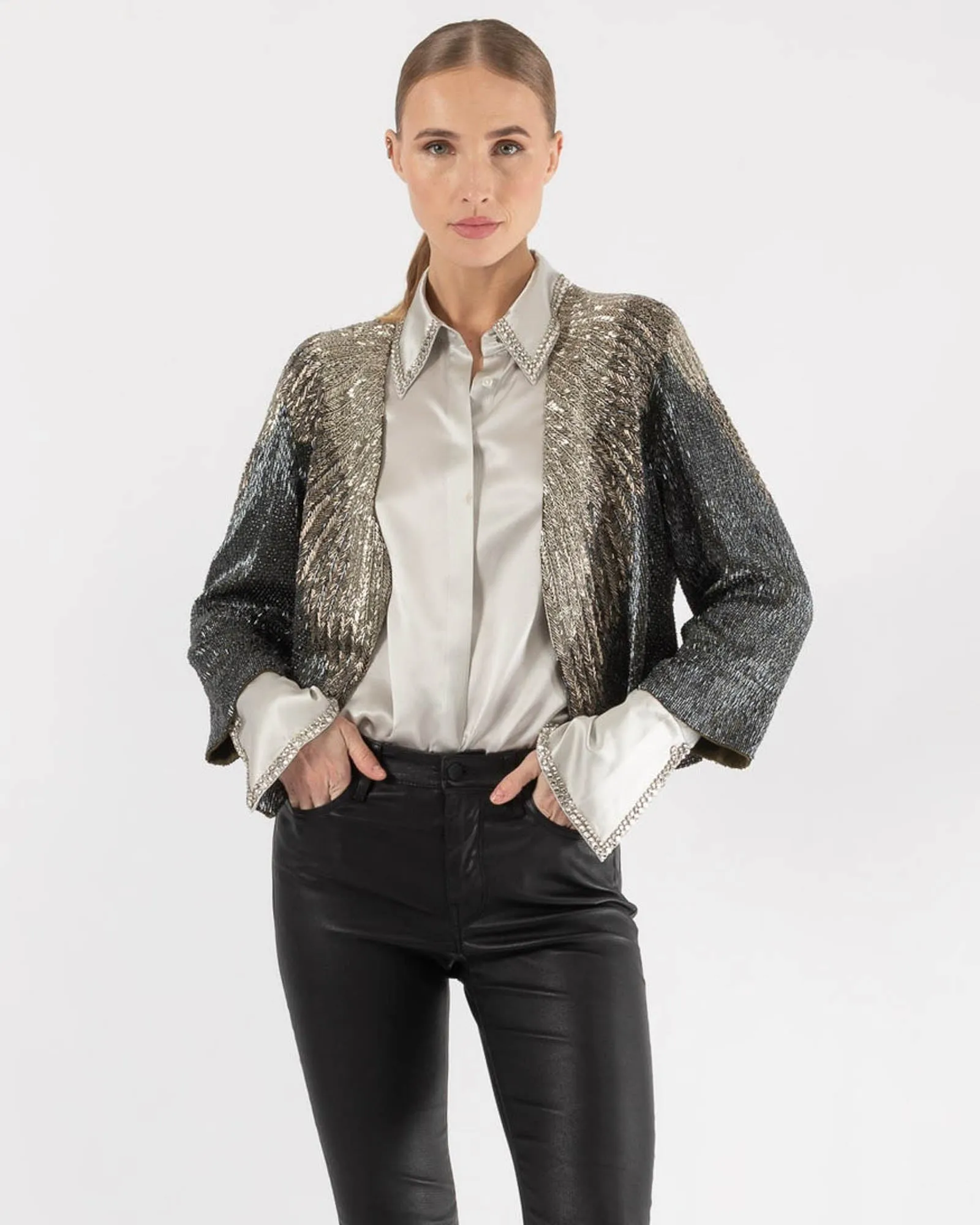 She Talks To Angels Jacket sold by TNT Fashion