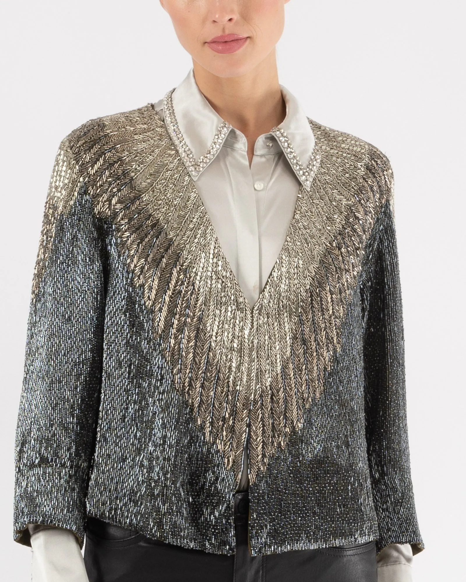 She Talks To Angels Jacket sold by TNT Fashion product image thumbnail 5