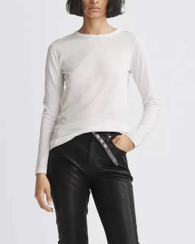 Slub Long Sleeve T-Shirt sold by TNT Fashion