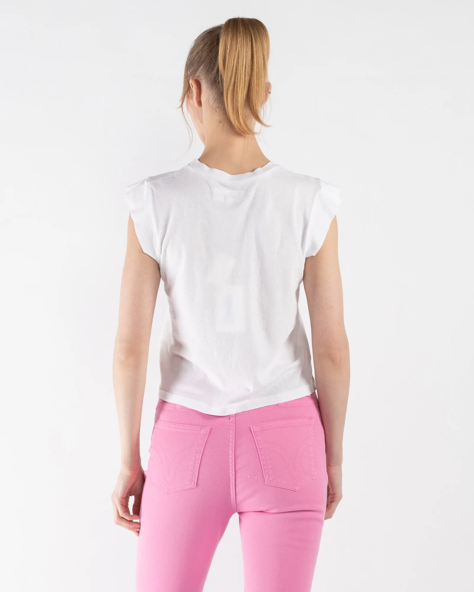Peak Shoulder T-Shirt sold by TNT Fashion product image thumbnail 3