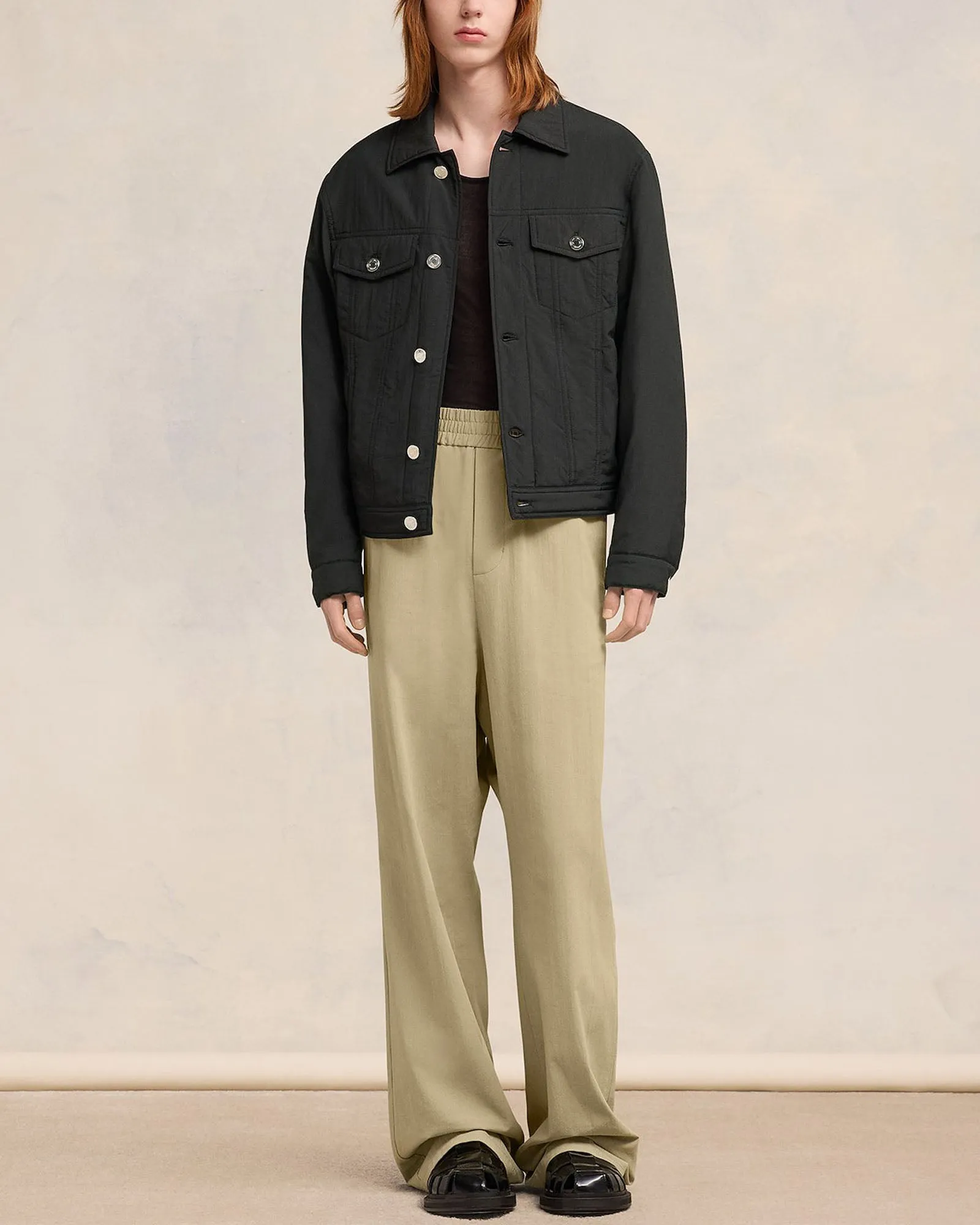 Padded Trucker Jacket sold by TNT Fashion product image thumbnail 2